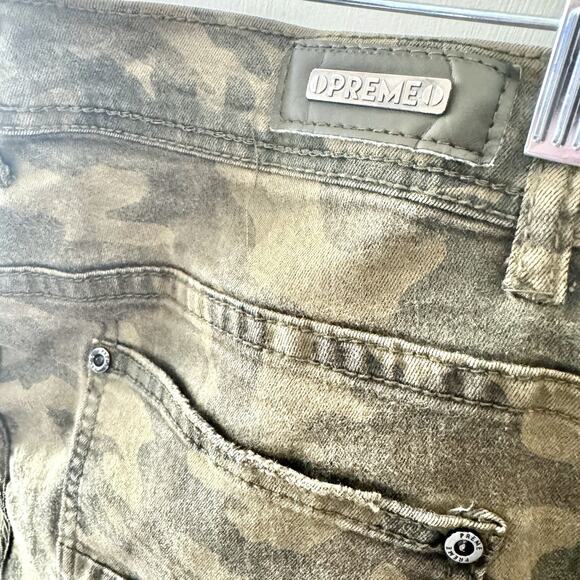 Preme Camo Size 38X34 Mens Cargo Orange Utility Bondage Pants Urban Goth Straps - Picture 12 of 16